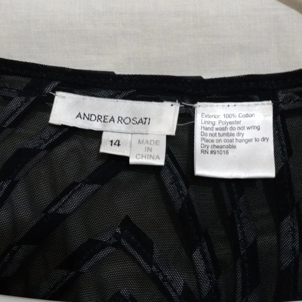 ANDREA ROSATI stretch blouse - Picture 4 of 5